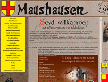 Tablet Screenshot of maushausen.net